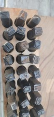 Vintage Young Bros Steel Stamp Set 1/4″ Letters Heavy Duty Metal Tool USA