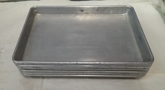 Lot Of 6 Vollrath #5220 and/or Winco ALXP-1013, 13 x 9.5″ 1/4 Sheet Pans USA