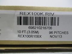 REXNORD REX100R10BX ROLLER CHAIN NSMP