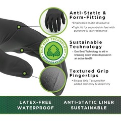 7700PFT Sustainable EBT Latex-Free, Powder-Free, Accelerator-Free, Nitrile Di…