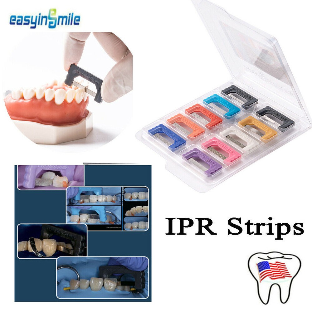 Ortho IPR Strip Dental Interproximal Restoration Enamel Finishing Strip 10pcs/pk
