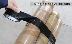 Duct Tape 1.5 inches Wide Black Industrial Grade 1.5 inches x 60 Yards 179 ft…