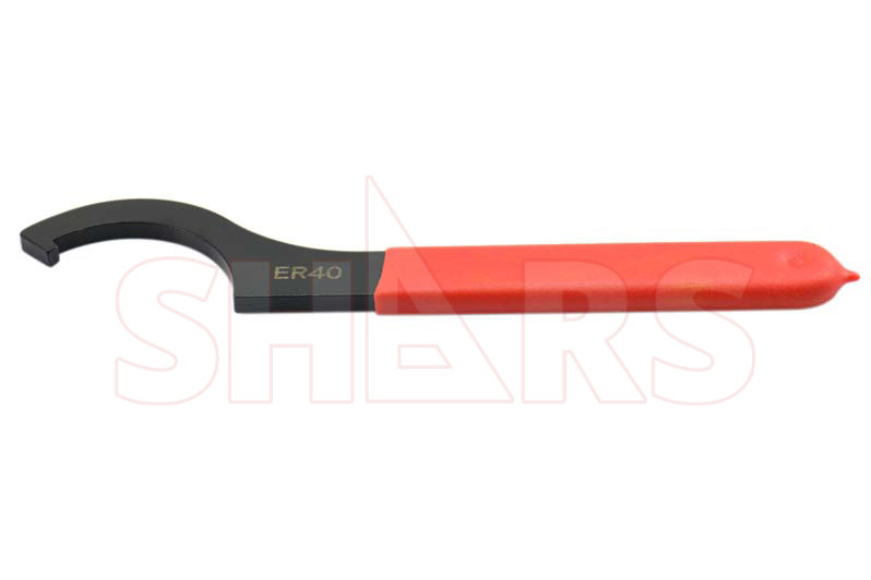 SHARS Nose Type Collet ER40 ER 40 55-63mm OPEN END Collet Wrench New ![