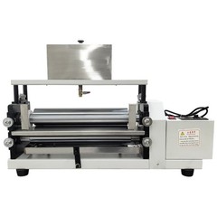 110V Automatic Steel Roller Gluing Coating Machine Double-sided Gluing Machine