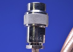 6′ Amphenol TNC Male to N-Type Male Adapter RG-58/U Cable Connector >11GHz
