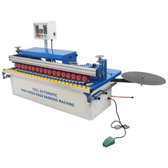 Edge Banding Machine 0-6m/min Edge Speed Curved Straight Line Edger Trimmer New