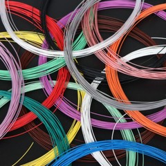 PTFE F46 Multi-Strand Silver Plated Copper Wire Electronic Cable 0.05mm²~10mm²
