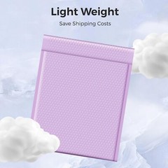 Bubble Mailer 12×16 25pc Large Padded Envelope 12×15 Poly Bag Light Purple