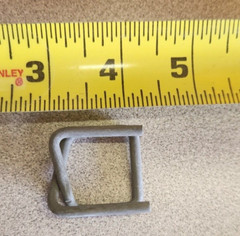 Wire Buckle for Cord Strapping, Phosphate, 3/4″ Heavy Duty (Pack of 100)