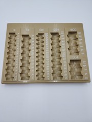 MMF Industries Countex II One-Piece Plastic Coin Counting Tray/Coin Sorter GUC