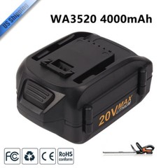 4.0AH For WA3520 20V Max LITHIUM Rechargeable Battery WA3525 WA3575 For WORX