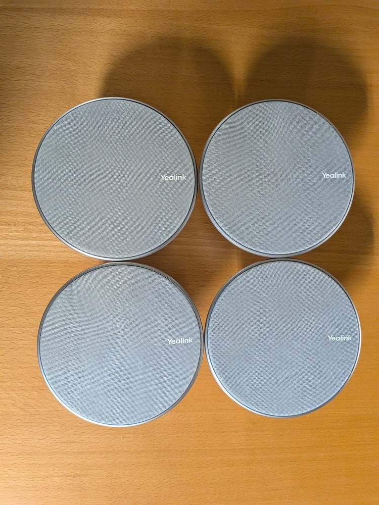 Yealink VCM38 Ceiling Microphone – Set of 4