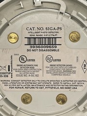 Edwards EST SIGA-PS Intelligent Photoelectric Smoke Detector