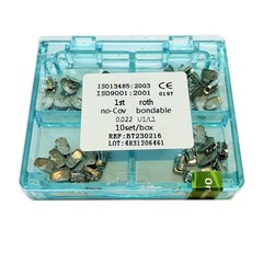 1st Molar Roth 0.022 Bondable Mesh Dental Orthodontic Single Buccal Tubes