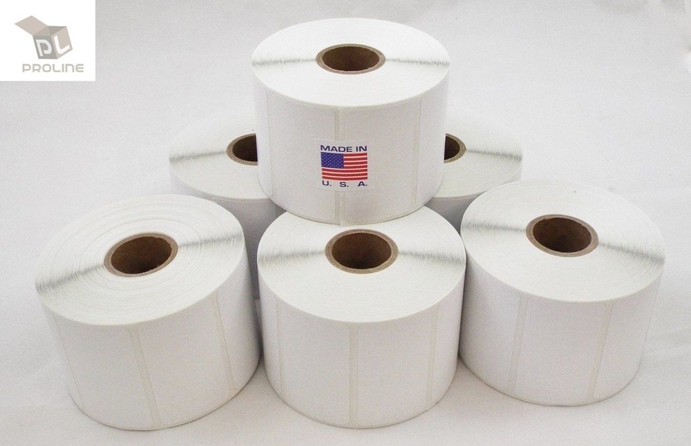 16 Rolls Perforated 2.25×1.25 Direct Thermal Shipping Labels – 1000 Per Roll