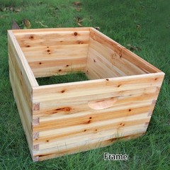 Auto Draining Honey Beehives Cedar Wood Bee House Beekeeping Box Honey House New