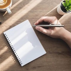 24 Pack Hard Cover A5 Spiral Journal Unruled Notebook 60 Sheets Each 5.8×8.25 In
