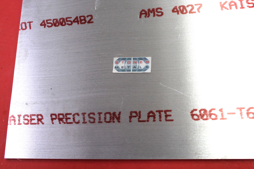 1/2″ x 16″x 16″ ALUMINUM 6061 T6 Sheet Plate .50″ Thick Mill Bar Stock Cut New