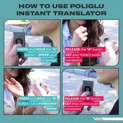 [SEALED] Poliglu Instant Two-Way Language Translator