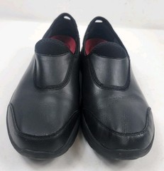 Skechers Work Womens 11 M Relaxed Fit Memory Foam Slip Reistant EH Shoes Black