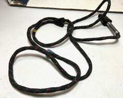 Vintage Excel Braided Small Appliance 70″ Plug In Electric Cord, Works