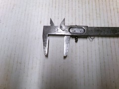 Vernier Caliper Machinist Tool 0-12cm Made In Spain Vintage Tool