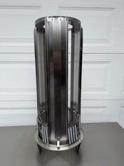 Lakeside Open Frame Drop-in Dish Dispenser Model 4010 9-1/4-10-1/8