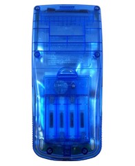 Clear Blue TI 83 Plus Graphing Calculator