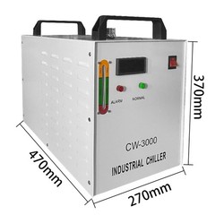 Refrigeration Unit Circulating Water Tank Laser Cutting and Engraving Machine