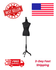 Share Mannequin Body Dress Form Torso Female Manikin 49.6-63.4 Inch Height Adjus