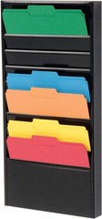Global Industrial Steel Medical Chart Hanging Wall File Holder, 10 Pockets | …