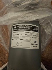 NEW! Automation Direct Ironhorse 90V DC MTPM-001-1L18 1hp SCR-PWM Motor 1800RPM