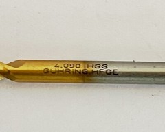 Lot of 10 Guhring #20 130° TiN Jobber Drill Bit .1610 RH Long Parabolic 668