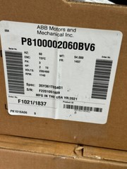 ABB-BALDOR 35Y361T034G1 2HP, 1740RPM, 3PH, 60HZ, 145T, 3534M, TEFC, *230/460 V