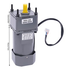 AC Gear Reduction Motor Electric+Variable Speed Control Reversible 110V 250W New