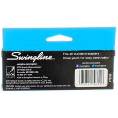 Acco Brands S7079350R Standard Staples 5000 Count (26/6)