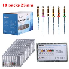 Dental Endodontic Endo Engine Rotary Root Canal NiTi File 25MM