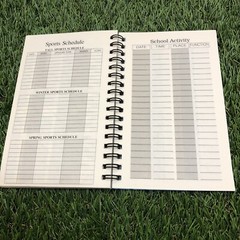 Vintage 1995-97 Michael Stevens 12 Months Spiral Mini Planner 6”x4”clean
