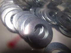 M10 x20mm OD DIN 125 Low Carbon Zinc Steel Type A Gen Purpose Flat Washer QTY 50