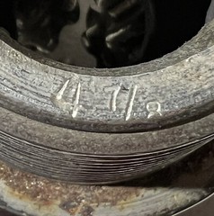 Tri Cone 4 7/8 Oil & Gas Drill Bit 10 pounds All Three Gears Spin Easily