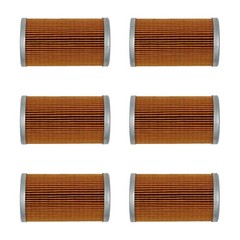 Qty 6: Fuel Filter Fits Bobcat Replaces 6682493