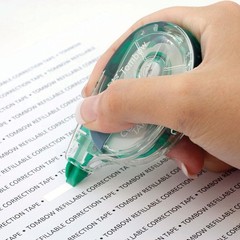 Tombow 68666 Mono Refillable Correction Tape Refill, 1-Pack , White