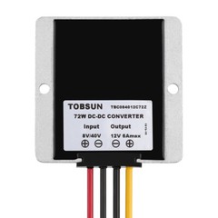 Power Regulater DC 8V-40V to 12V 6A 72W Automatic Step Down Buck Boost Converter