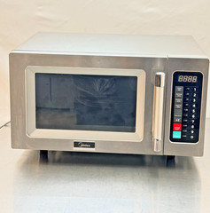 NSF Midea 1025F1A 1000W Light Duty Commercial Microwave Oven, 0.9 Cu Ft, Touch P