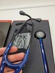 3M Littmann Cardiology IV Stethoscope, 6165, Blue-Black Chestpiece Black 27″