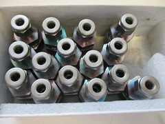 SWAGELOK SS-810-6-4JA W/ SILCO COATING, 316 SS ,1/2″ REDUCING UNION X 1/4″ TUBE