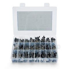 500pcs 24-Value Electrolytic Capacitor Assortment Kit 0.1uF-1000uF | 10V 16V …