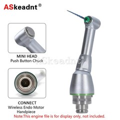 Dental 16:1 Reduction Contra Angle Head for Endodontic Motor Handpiece Push