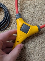 Fluke 381 Remote Display True RMS AC/DC Clamp Meter with iFlex 2500A Used WORKS