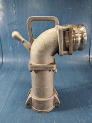 Seal Fast 818-400A Aluminum 918 Series Dual Point Drop Elbow with Outlet AF-400